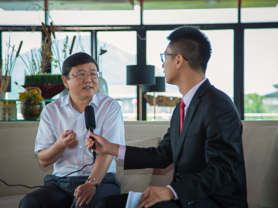 山美股份董事长杨安民接受中国砂石协会专访，探讨行业发展方向