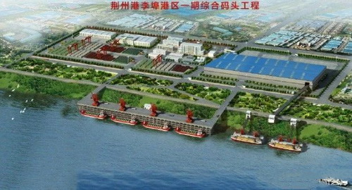 湖北一永久性砂石集并中心建成，总投资约2.5亿元，年设计吞吐量360万吨
