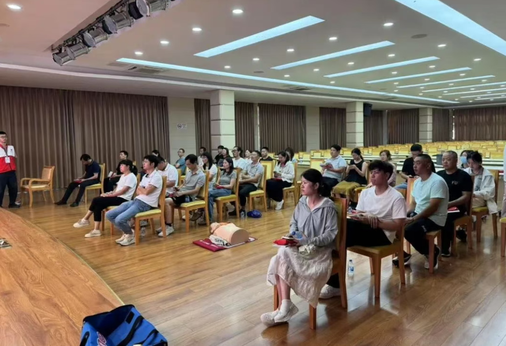 上海红十字会走进上海山美股份开展应急救护培训 为安全保驾护航