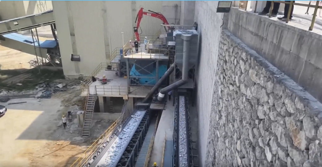 再创佳绩！上海山美股份JC771超1800吨/小时大型颚破成功应用于柳州祥云建材技改项目